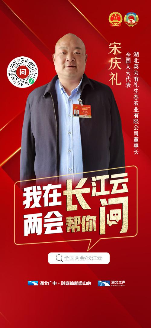 我是宋庆礼,两会帮你问!我在"长江云问吧"等你!